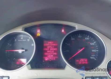 2005 Audi A4 3.0 from USA, damaged, VIN WAUDT48H85K007717